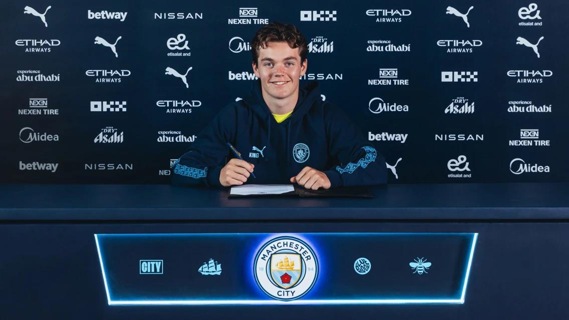 Chính thức: Manchester City đã ký hợp đồng với cầu thủ trẻ 18 tuổi người Na Uy Nipan từ Rosenborg và hai bên đã ký hợp đồng có thời hạn 5 năm