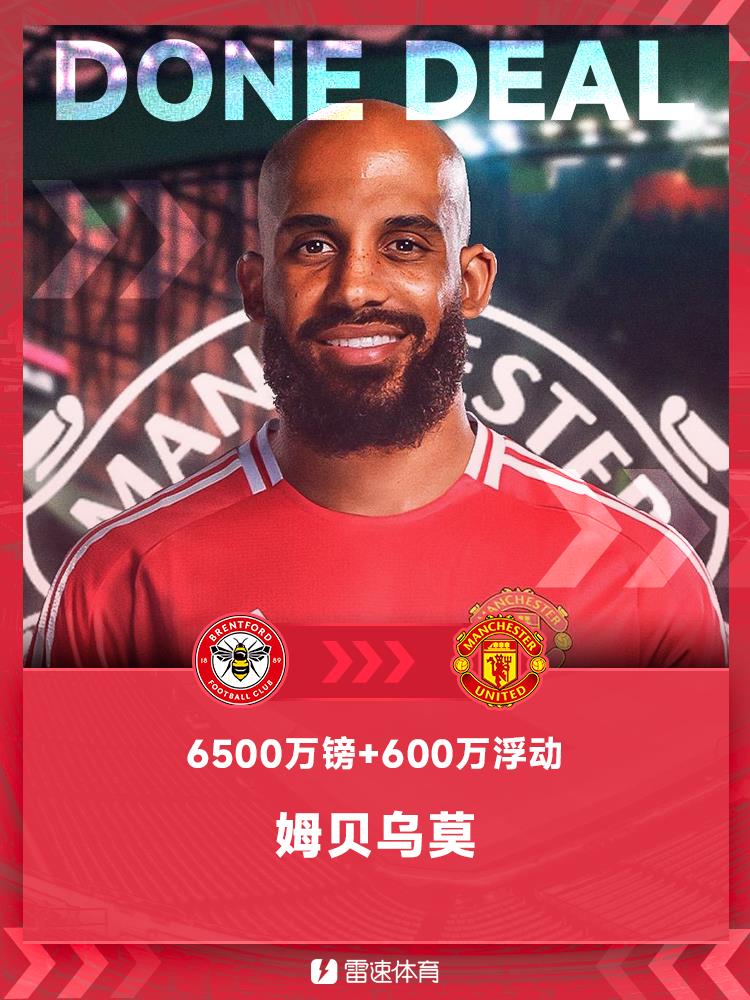 Chính thức: Manchester United ký hợp đồng với tiền đạo Mbeumo của Brentford với giá 71 triệu bảng Anh Chính thức: Manchester United ký hợp đồng với tiền đạo Mbeumo của Brentford với giá 71 triệu bảng Anh