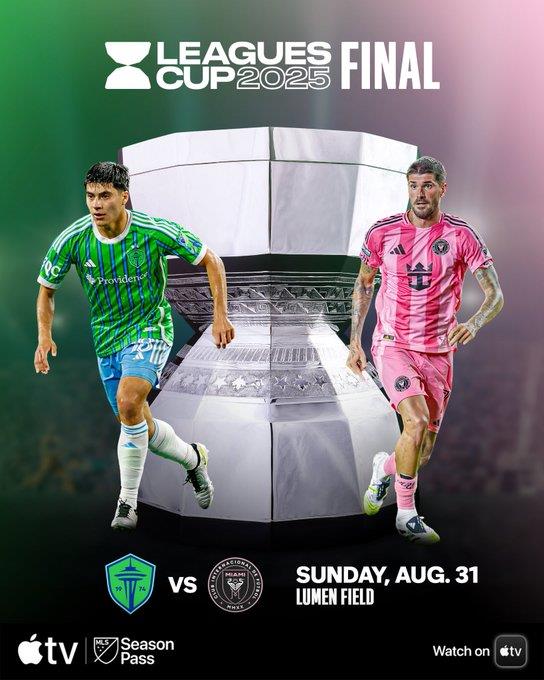 Trận chung kết UEFA Cup được công bố: Inter Miami vs. Seattle Sounders Trận chung kết UEFA Cup được công bố: Inter Miami vs. Seattle Sounders