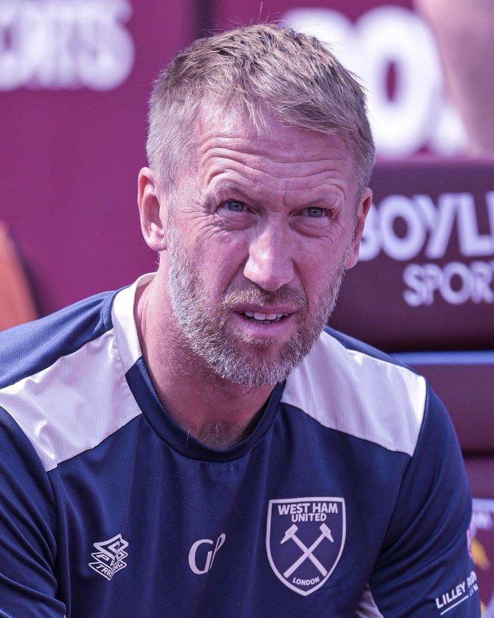 Potter tiếp quản West Ham United, chỉ giành được chín điểm sau mười trận sân nhà đầu tiên tại Premier League, thành tích tệ nhất trong lịch sử câu lạc bộ. Potter tiếp quản West Ham United, chỉ giành được chín điểm sau mười trận sân nhà đầu tiên tại Premier League, thành tích tệ nhất trong lịch sử câu lạc bộ.