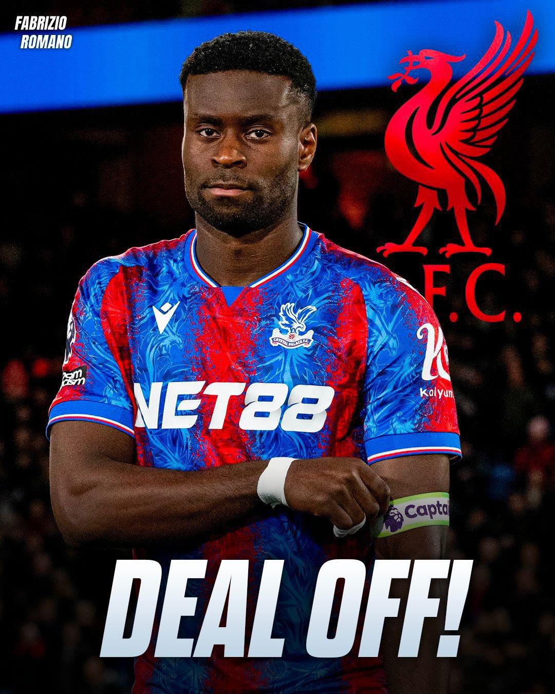 Nhiều phương tiện truyền thông nước ngoài: Liverpool đã nộp hồ sơ chuyển nhượng + hoàn tất kiểm tra y tế, nhưng Gueye sẽ ở lại Crystal Palace Nhiều phương tiện truyền thông nước ngoài: Liverpool đã nộp hồ sơ chuyển nhượng + hoàn tất kiểm tra y tế, nhưng Gueye sẽ ở lại Crystal Palace